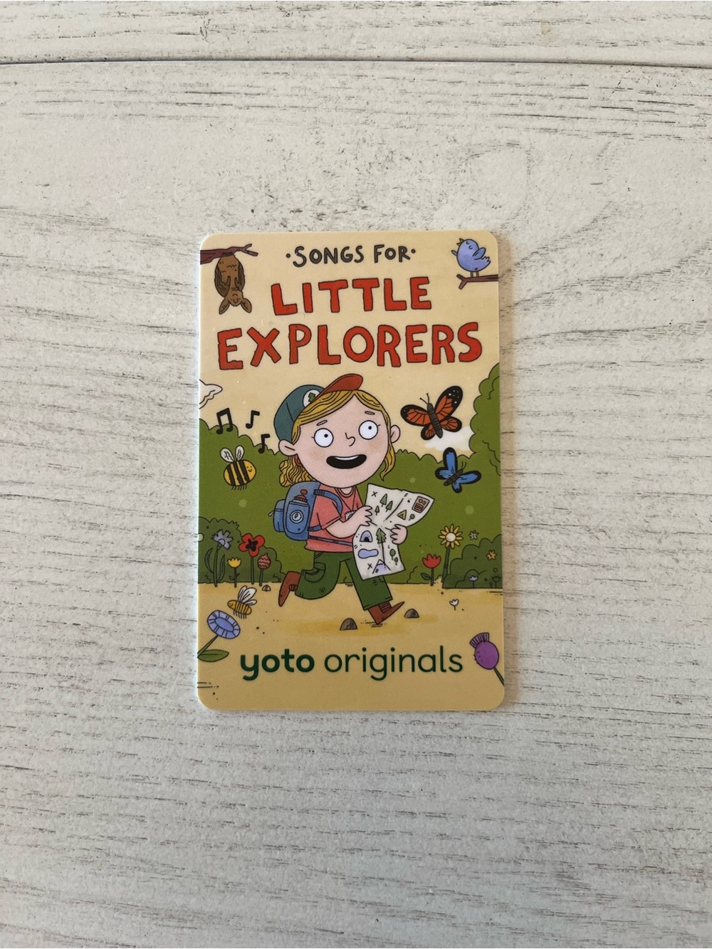 Songs for Little Explorers Yoto Card